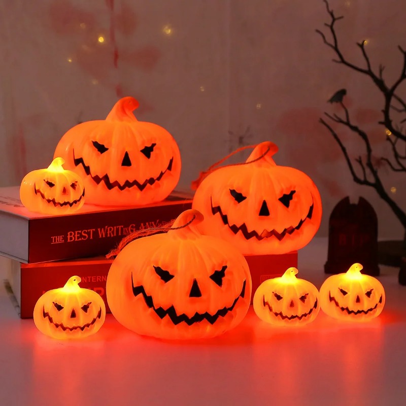Landscape Spike Light - Lentera Labu Lampu Wajah Hantu Halloween