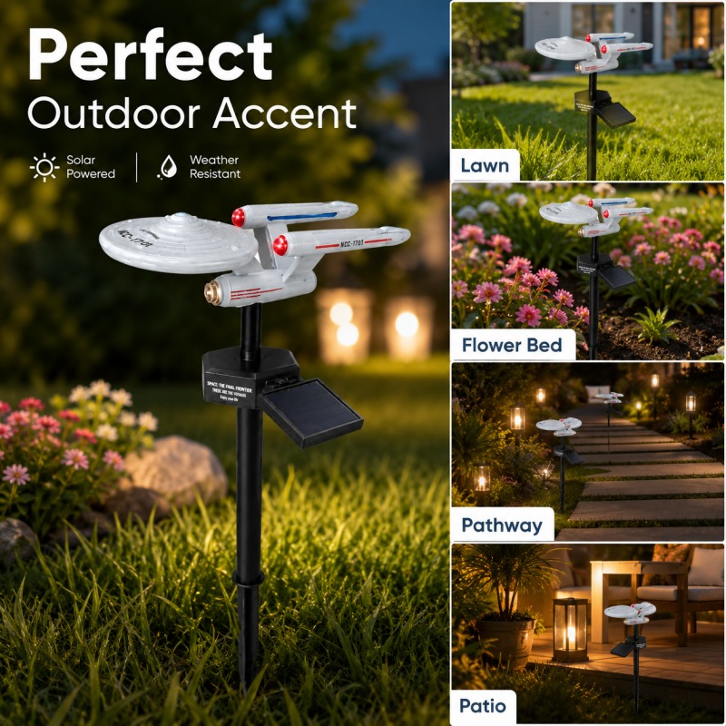 Landscape Spike Light - Lampu Taman Tenaga Surya Star Trek