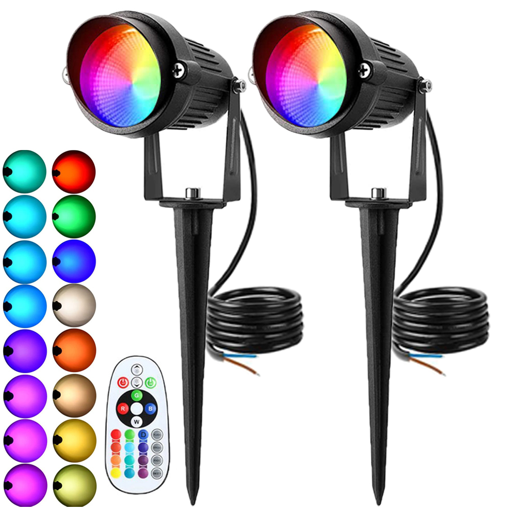 Landscape Spike Light - RGBW lampu sorot lanskap LED berubah