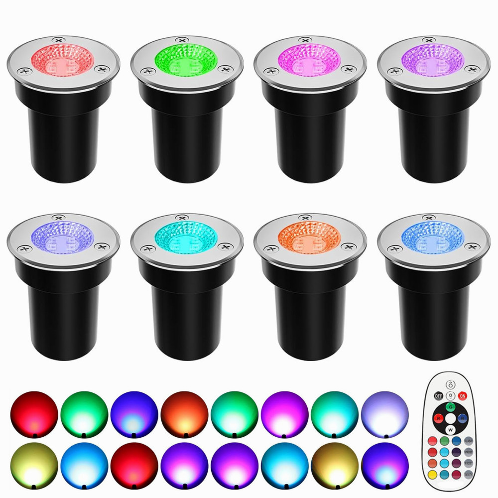 Landscape Spike Light - Lampu Lanskap RGBW Tegangan Rendah LED