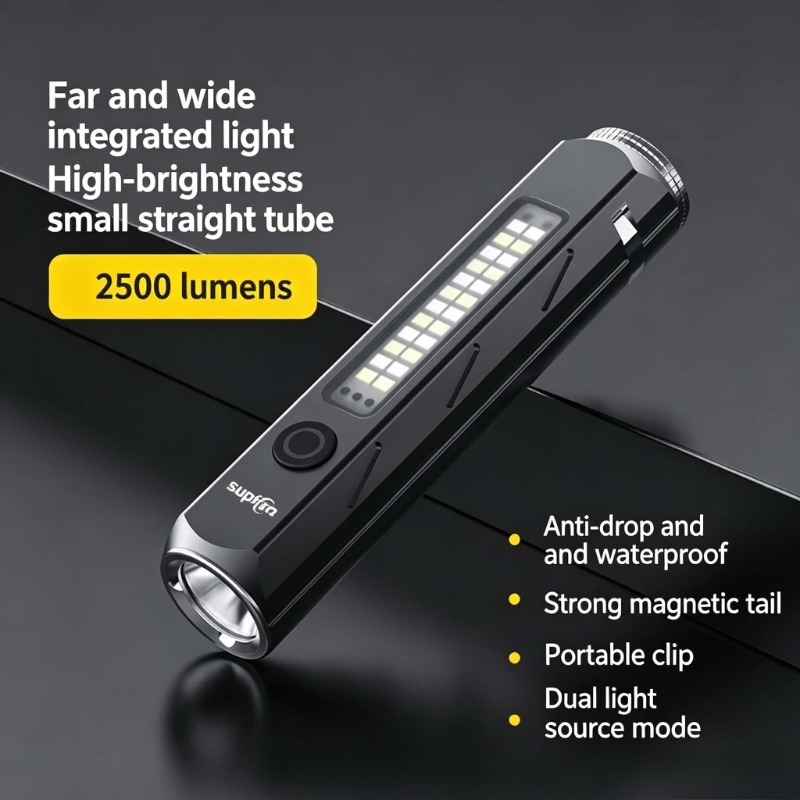 Outdoor Lighting Lanterns - Senter LED Cahaya Kuat Pengisian Daya