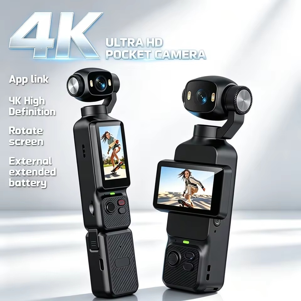 Outdoor Lighting Japanese - Kamera Aksi Gimbal Genggam 4K Baru