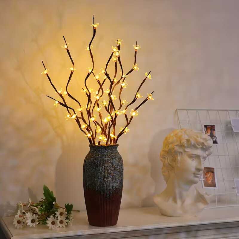 Outdoor Lighting Bulbs - 1/2 Buah 20LED Lampu Cabang Pohon