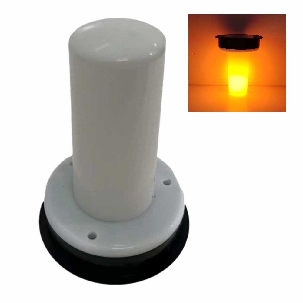 Fire Torch Solar - Lampu Obor Nyala Api Realistis Tenaga