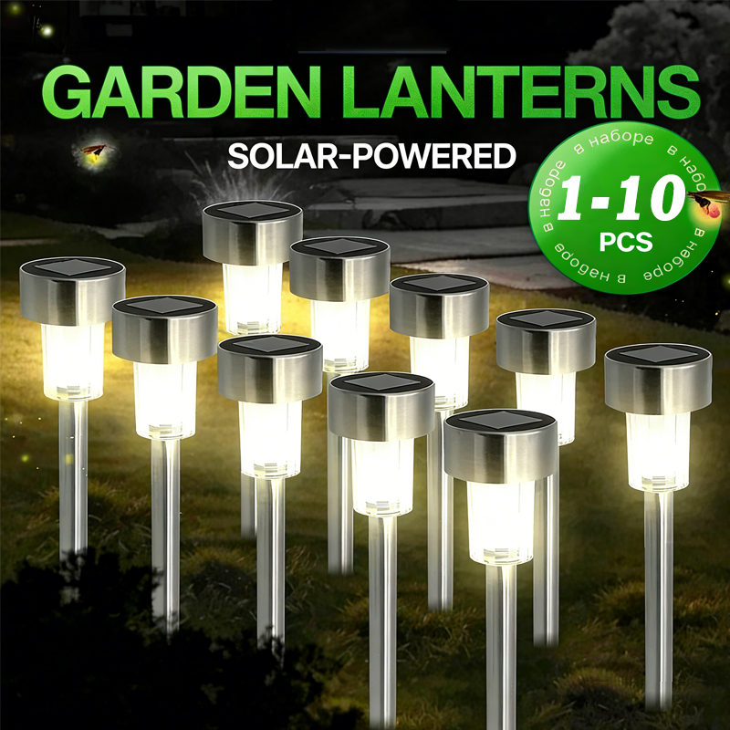 Outdoor Lighting Lanterns - 1-10 Buah Lampu Luar Ruangan Tenaga