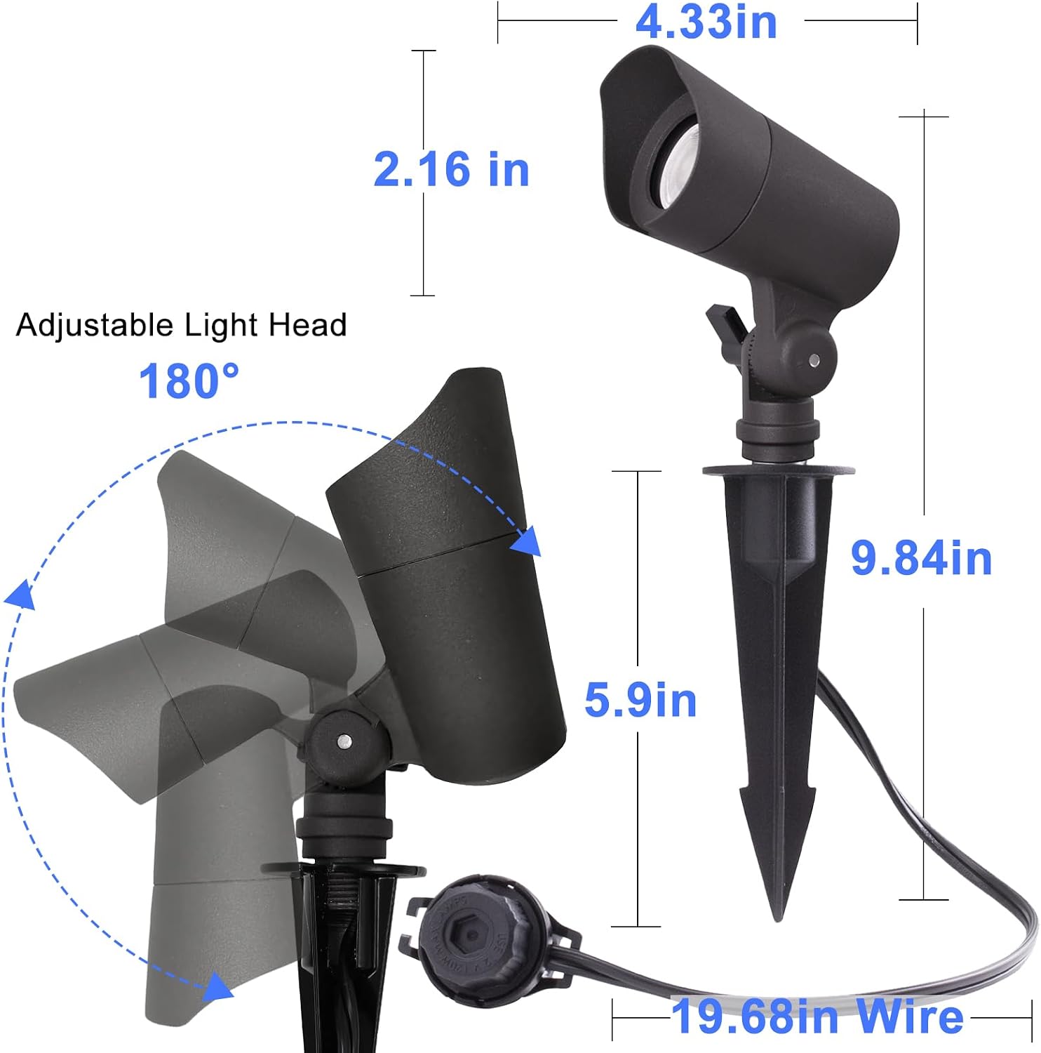 Lampu Taman LED Tegangan Renda - Landscape Spike Light ulasan dan harga