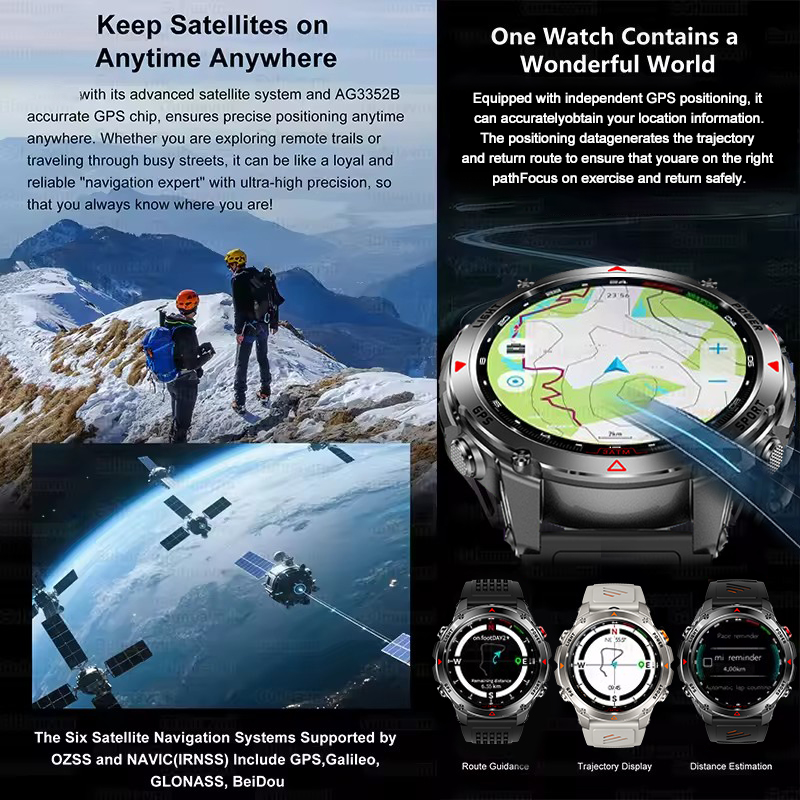 Jam Tangan Pintar Militer Luar - Outdoor Lighting Japanese ulasan dan harga