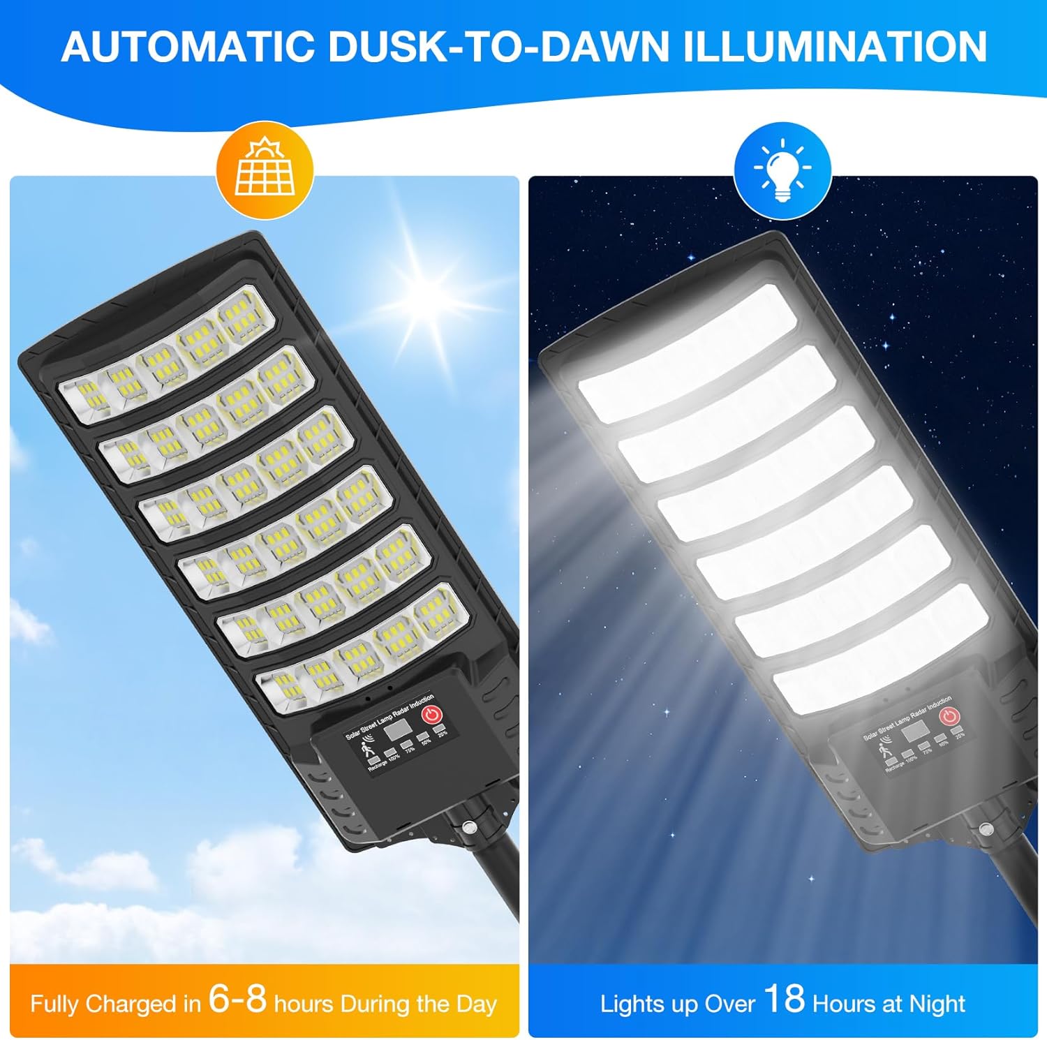 Lampu Jalan Tenaga Surya denga - Outdoor Lighting Dusk To Dawn ulasan dan harga