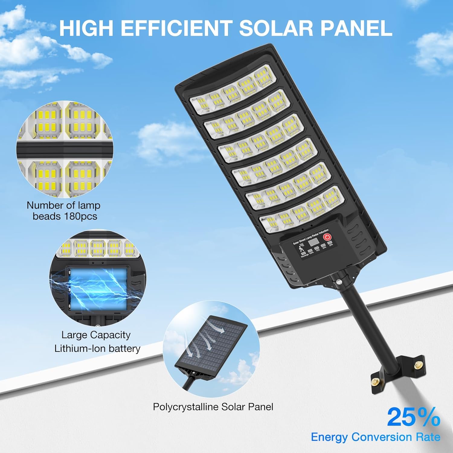 Lampu Jalan Tenaga Surya denga - Outdoor Lighting Dusk To Dawn ulasan dan harga