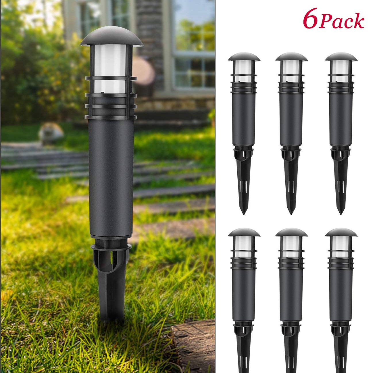 QACA 12V 3W Lampu Jalur LED Te - Landscape Spike Light ulasan dan harga
