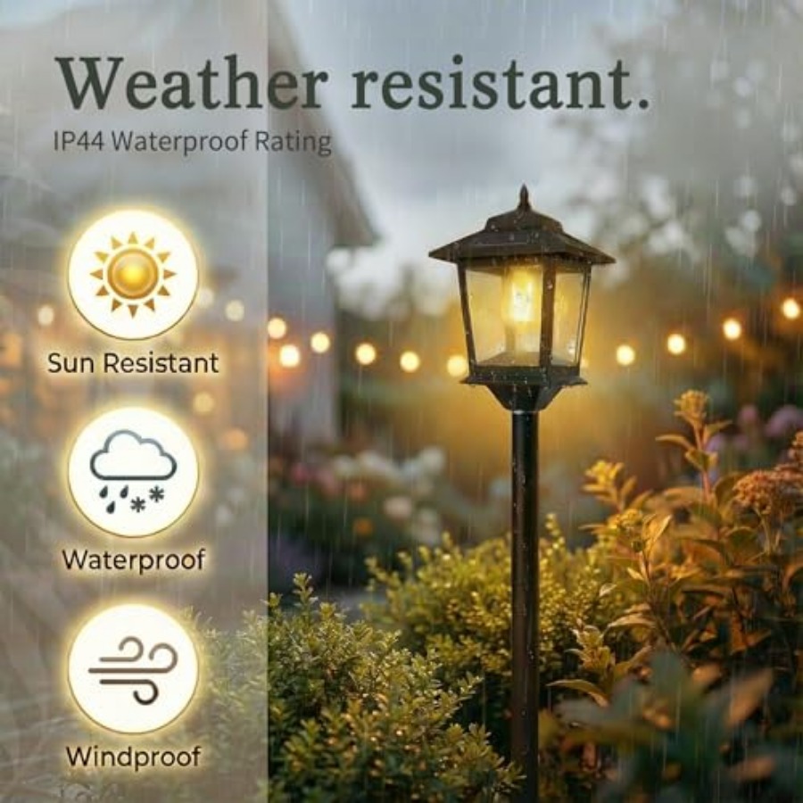 Lampu Tiang Tenaga Surya Luar  - Outdoor Lighting Dusk To Dawn ulasan dan harga