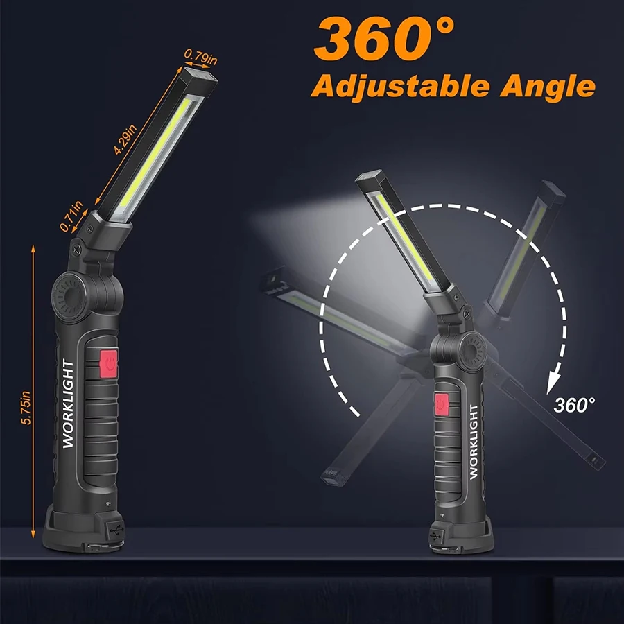Lampu Kerja Magnetik Isi Ulang - Outdoor Lighting Lanterns ulasan dan harga
