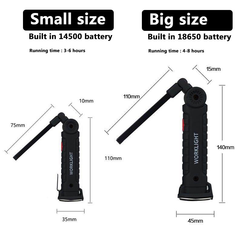 Senter LED Lipat Portabel Magn - Outdoor Lighting Lanterns ulasan dan harga