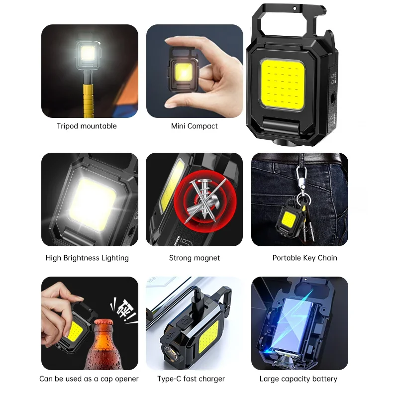 Lampu Gantungan Kunci Senter M - Outdoor Lighting Bulbs ulasan dan harga