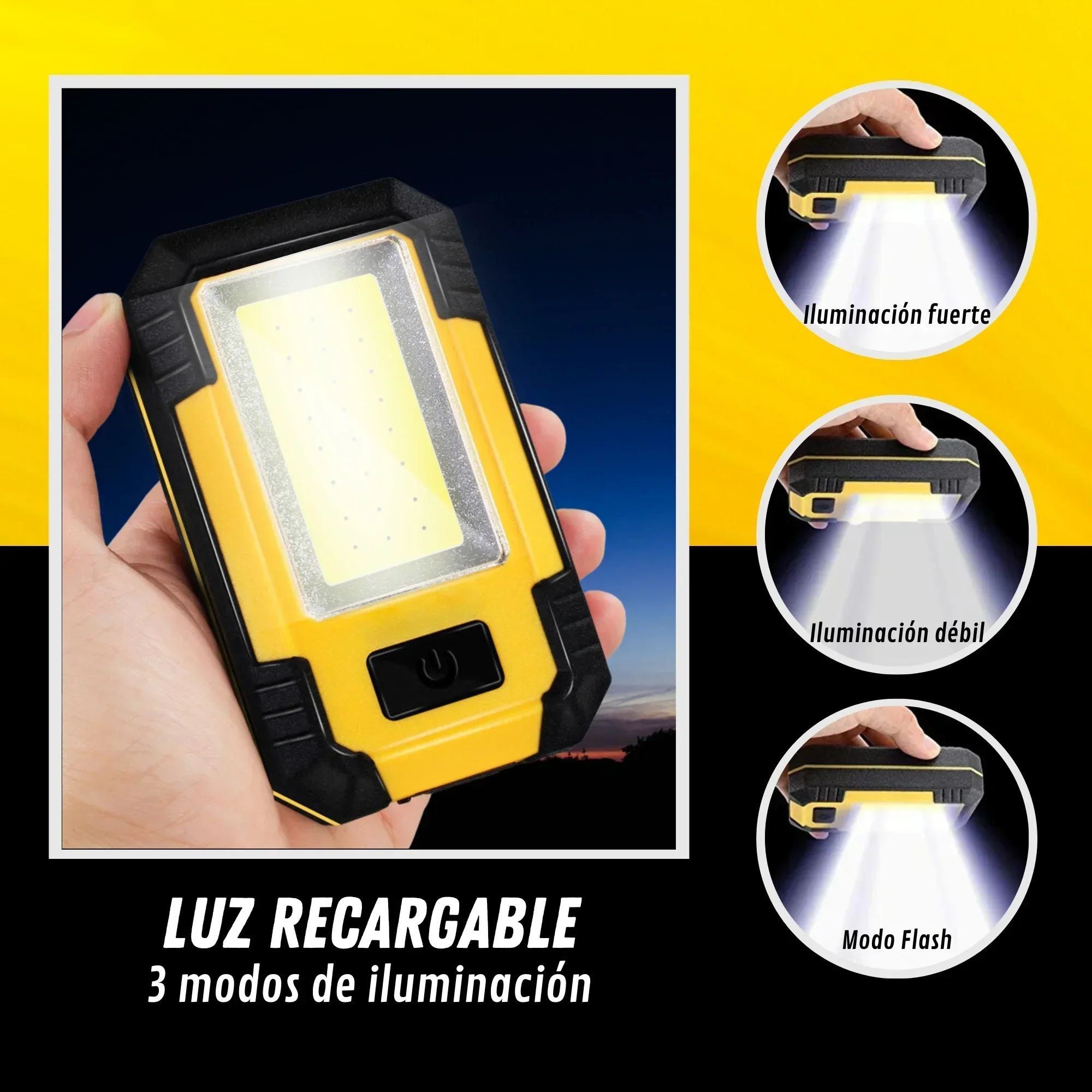 Lampu Kerja Isi Ulang 4000mAh  - Outdoor Lighting Bulbs ulasan dan harga