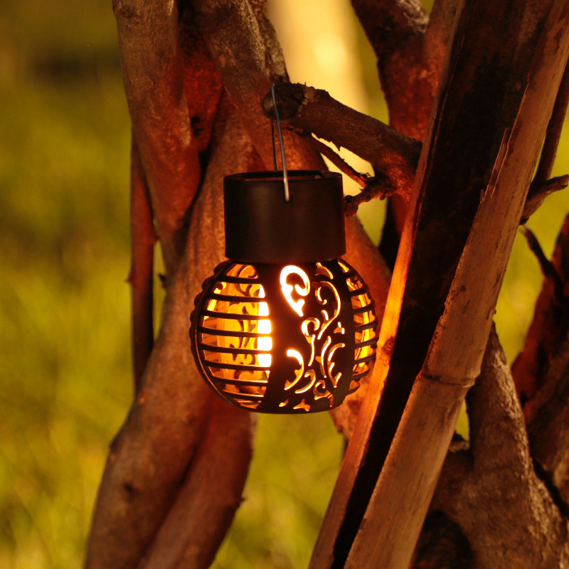 Lampu Taman LED, lampu surya L - Fire Torch Solar ulasan dan harga