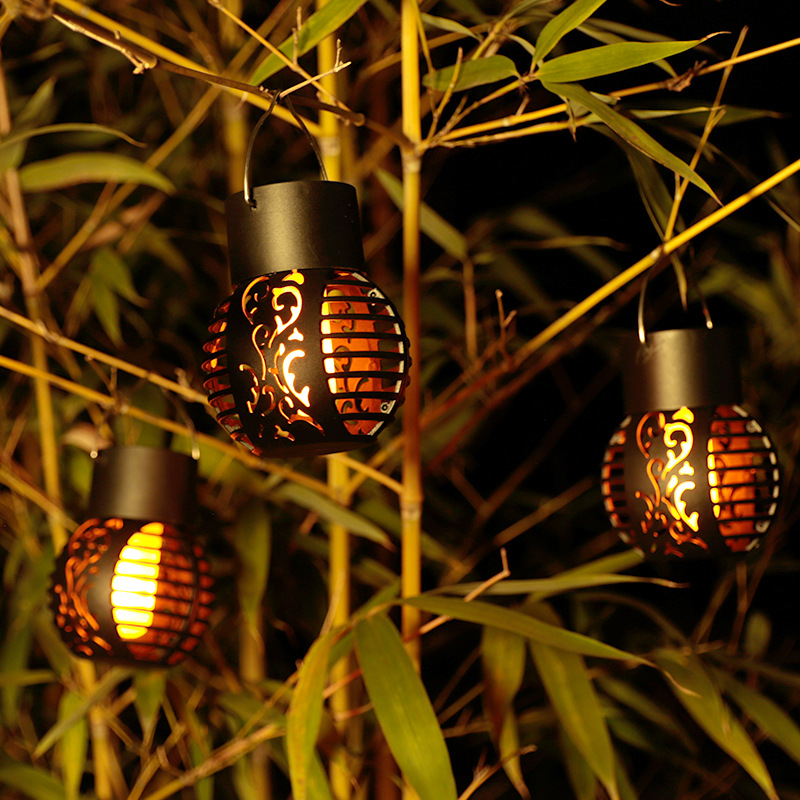 Lampu Taman LED, lampu surya L - Fire Torch Solar ulasan dan harga