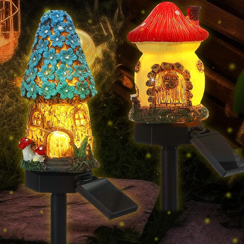 Lampu Rumah Bunga Resin Tenaga - Landscape Spike Light ulasan dan harga