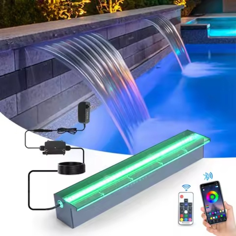 Air Terjun Dinding Akrilik Tra - Landscape Spike Light ulasan dan harga