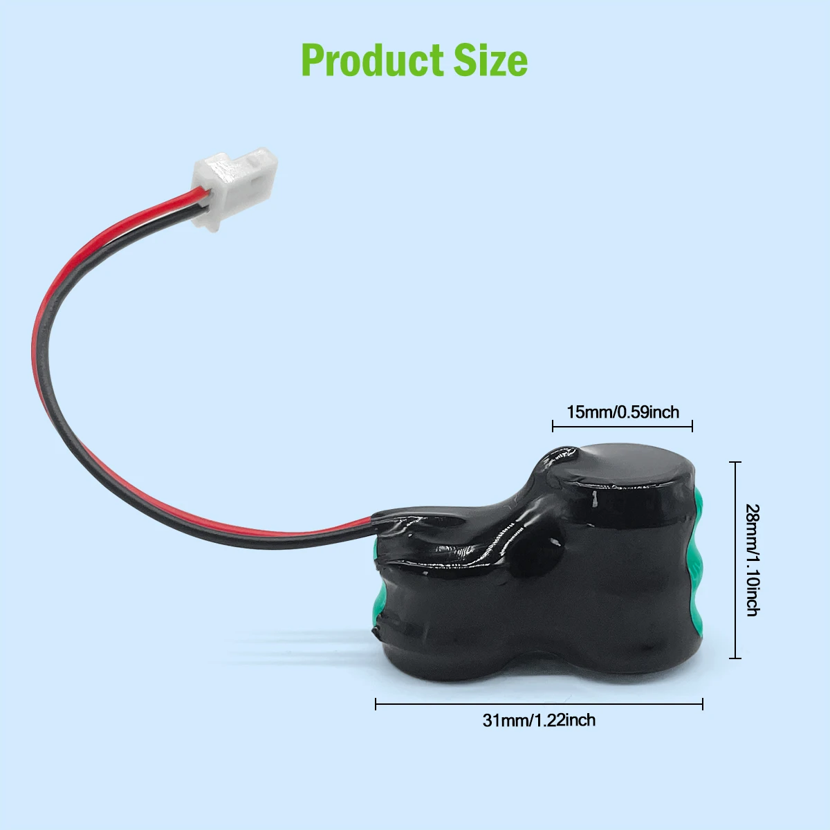 Baterai Isi Ulang Ni-MH 6V 80m - Fire Torch Solar ulasan dan harga